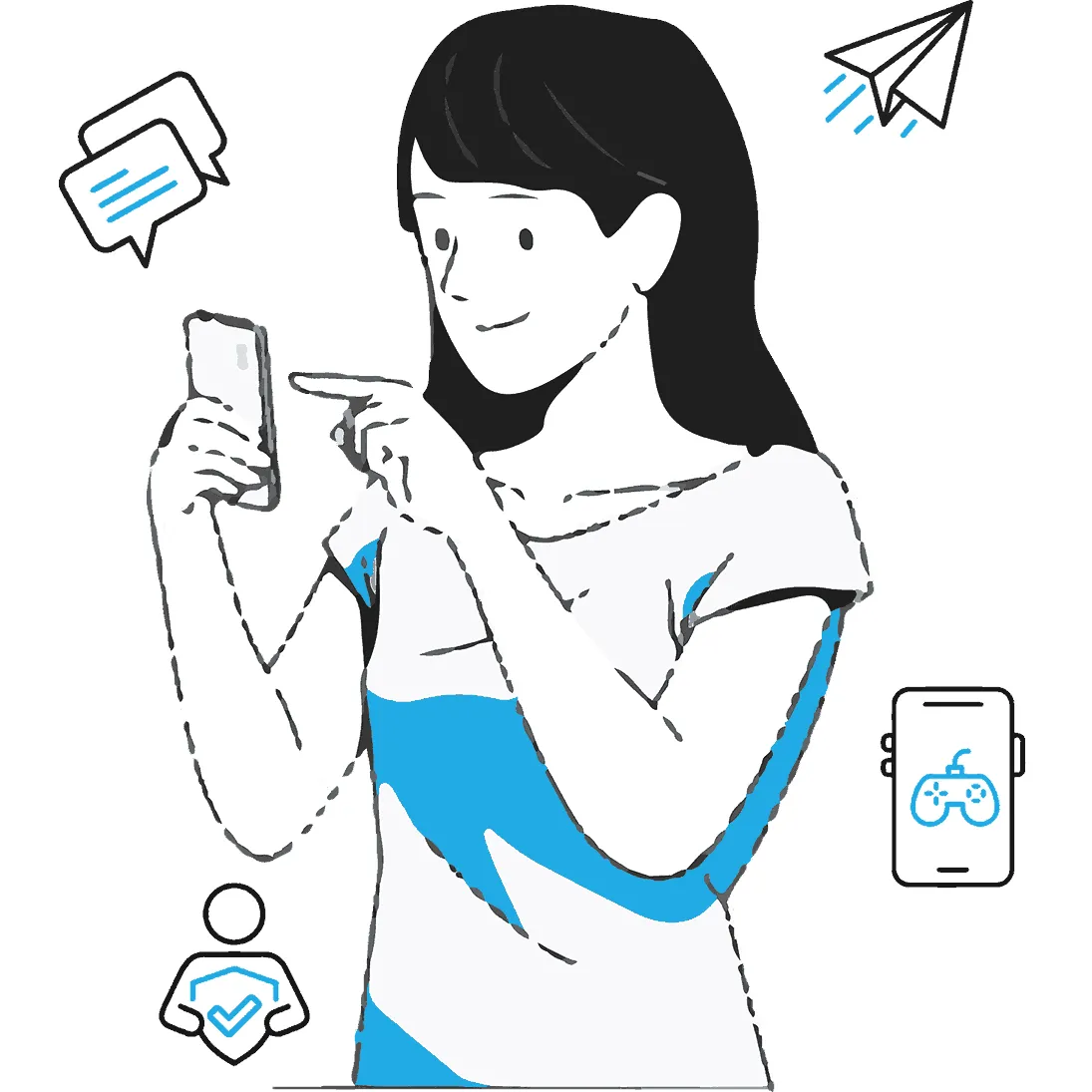 Blank Messages and Status